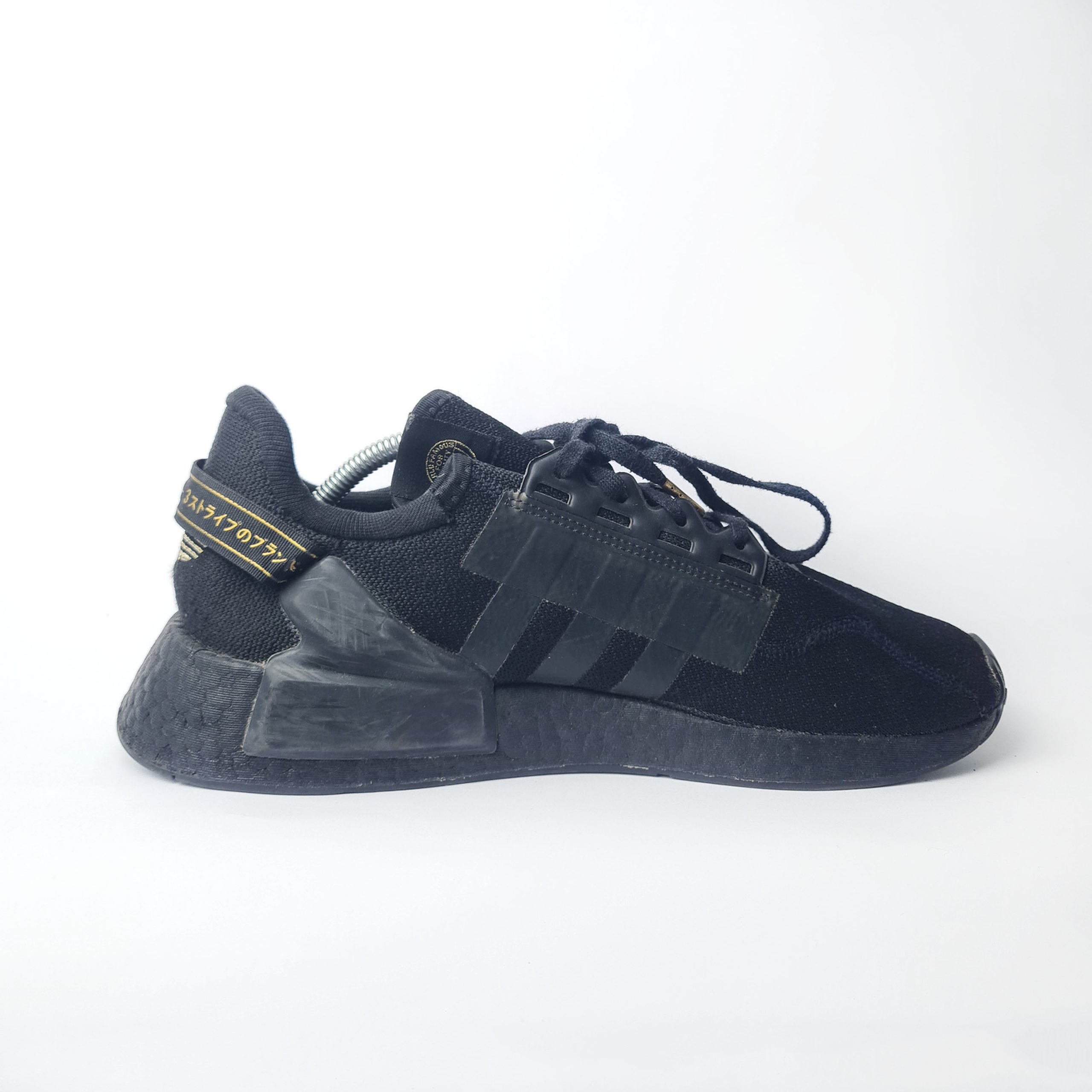 1130a Adidas NMD Black Gold 44