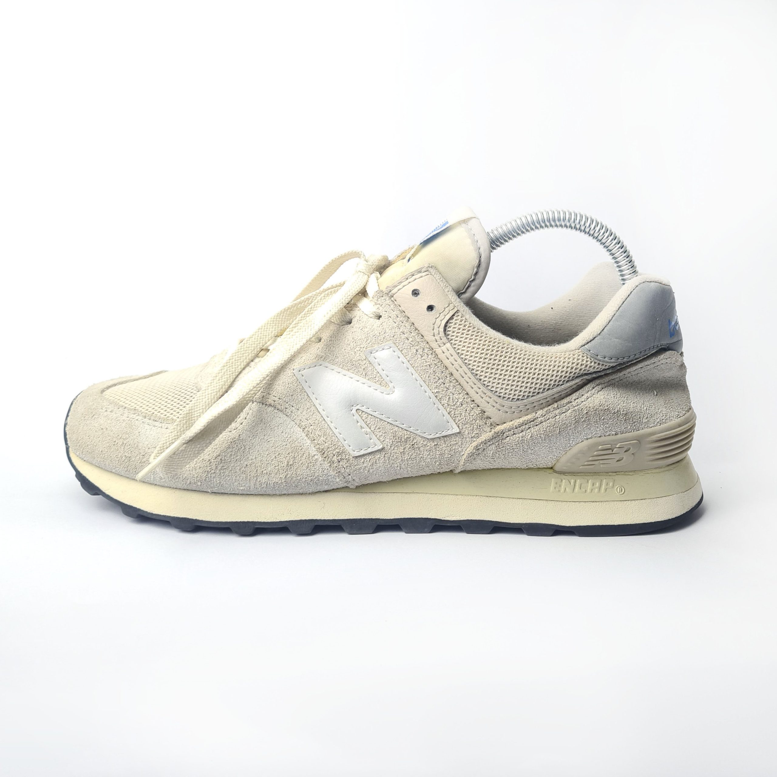 1138a New Balance 574 Hairy Suede 41.5