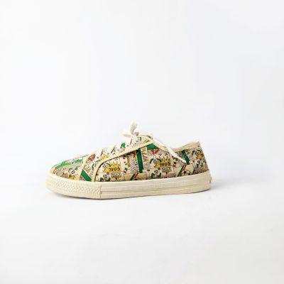 Canvas Low-Top Sneakers Multicolor