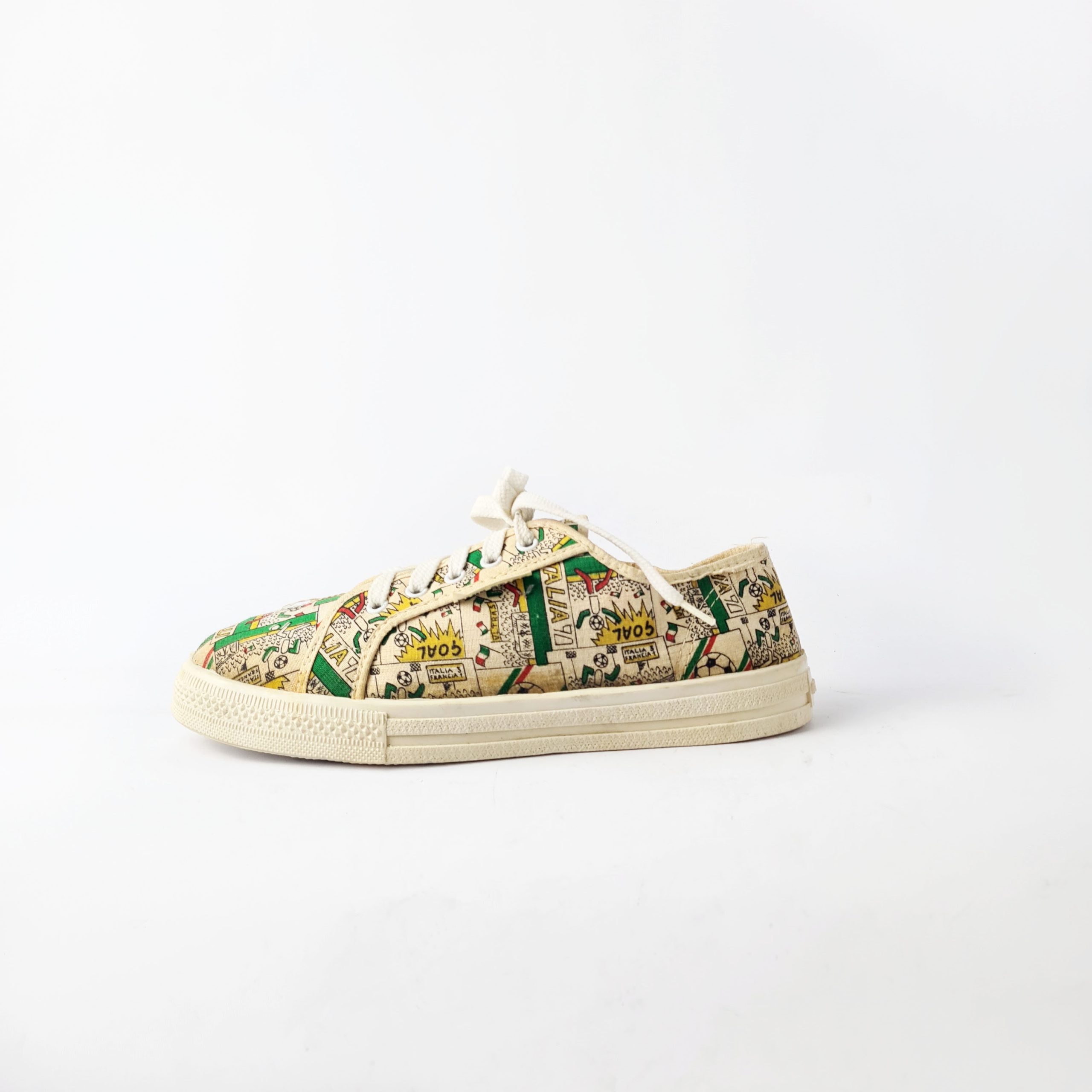 Canvas Low-Top Sneakers Multicolor