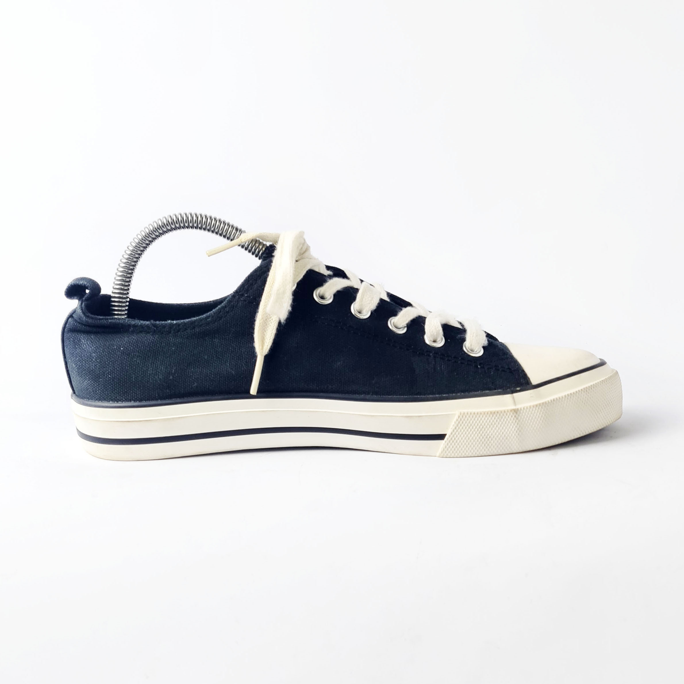 Canvas Low-Top Sneakers Inextenso Black - Image 2