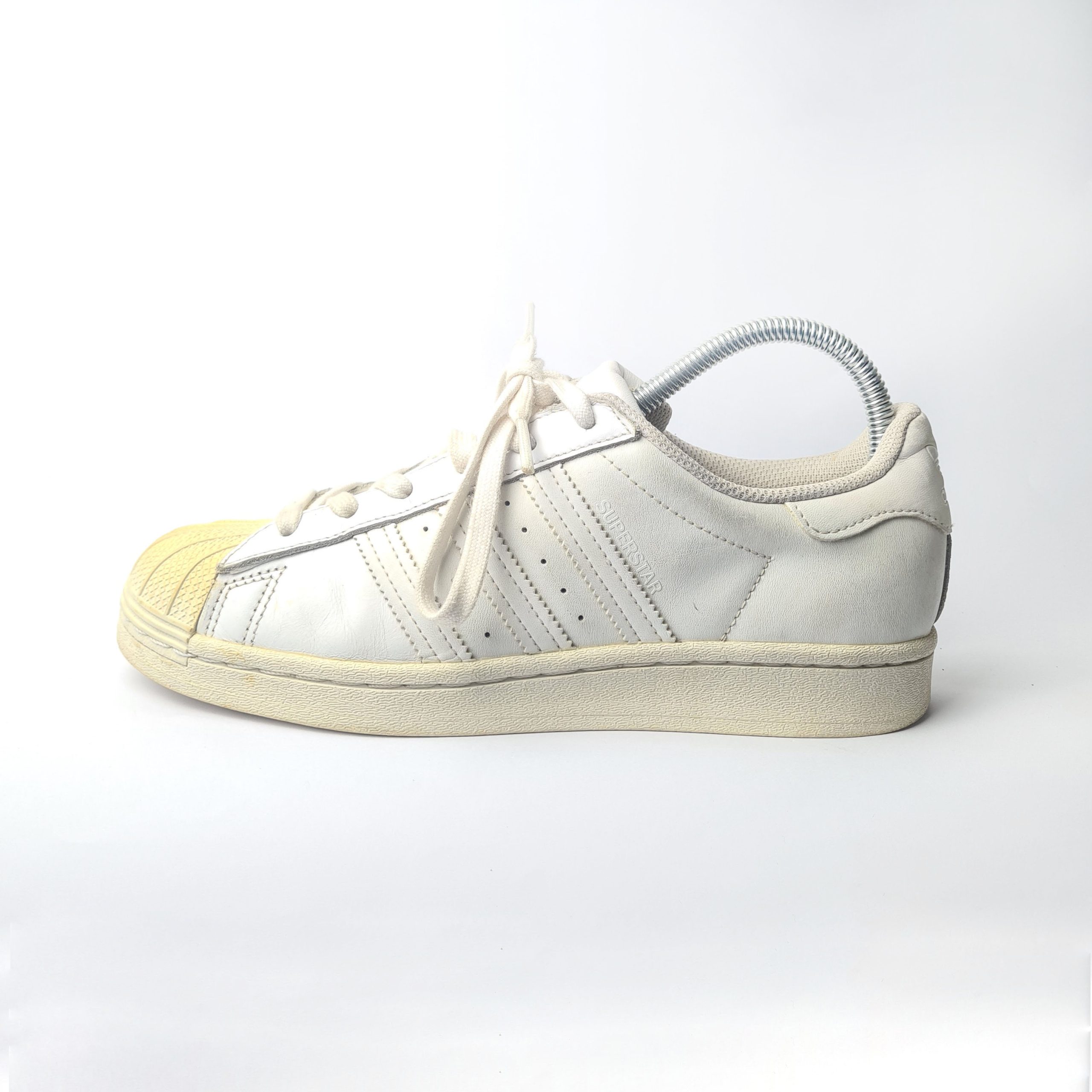 408a Adidas Superstar White 38.5