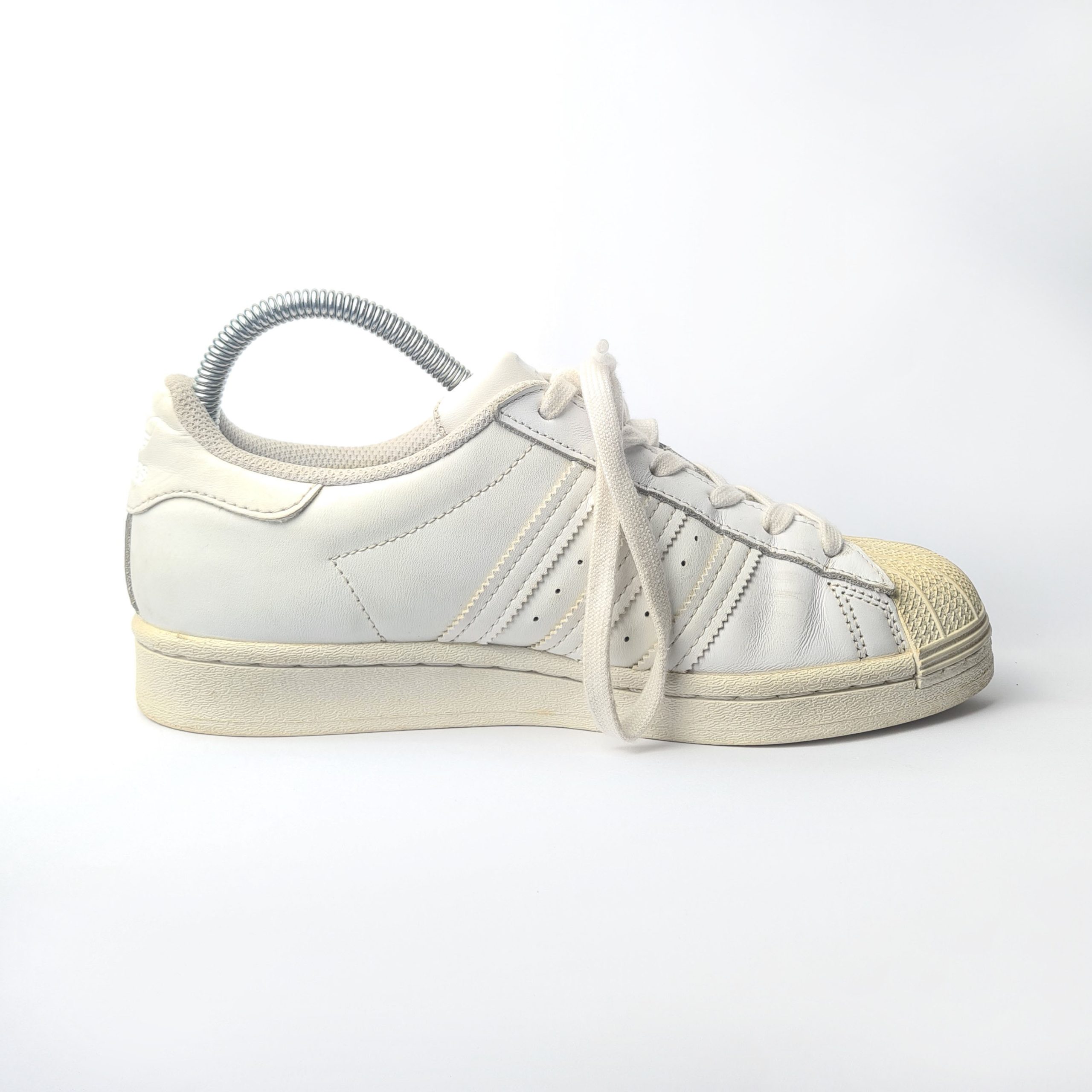 408a Adidas Superstar White 38.5