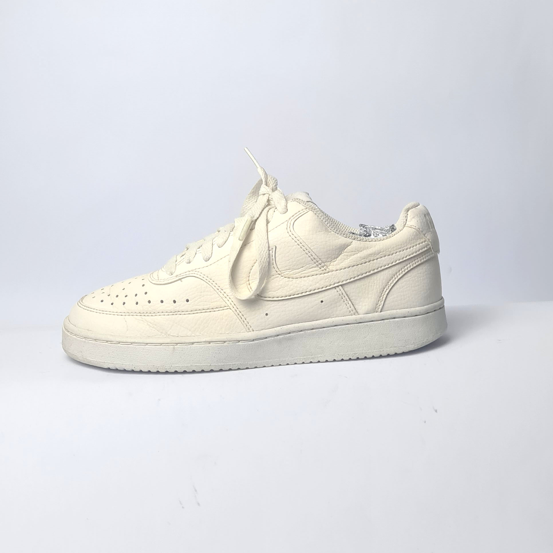 Nike Court Vision low next nature triple white