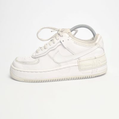 708a Nike Air Force 1 Low Shadow Triple White