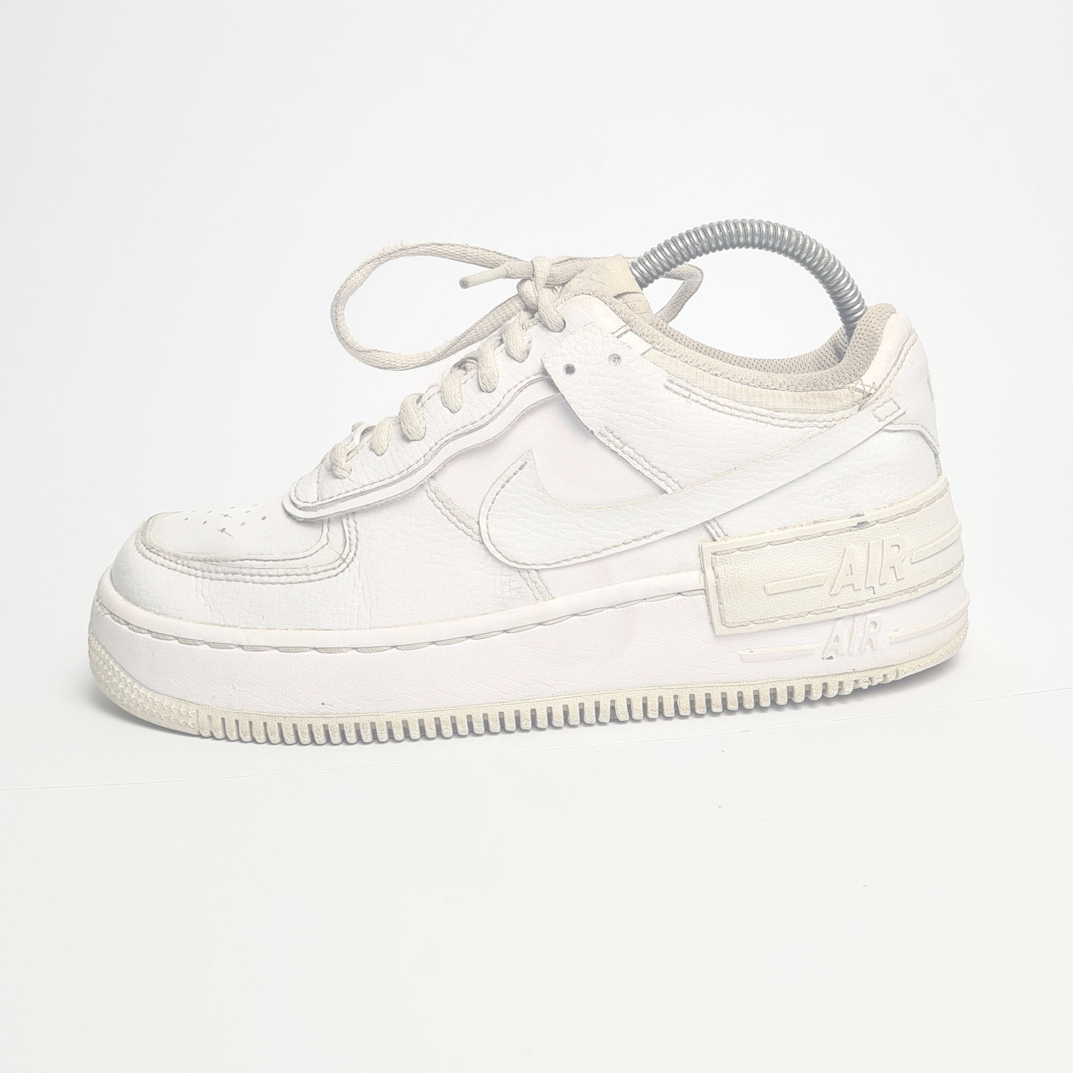 708a Nike Air Force 1 Low Shadow Triple White