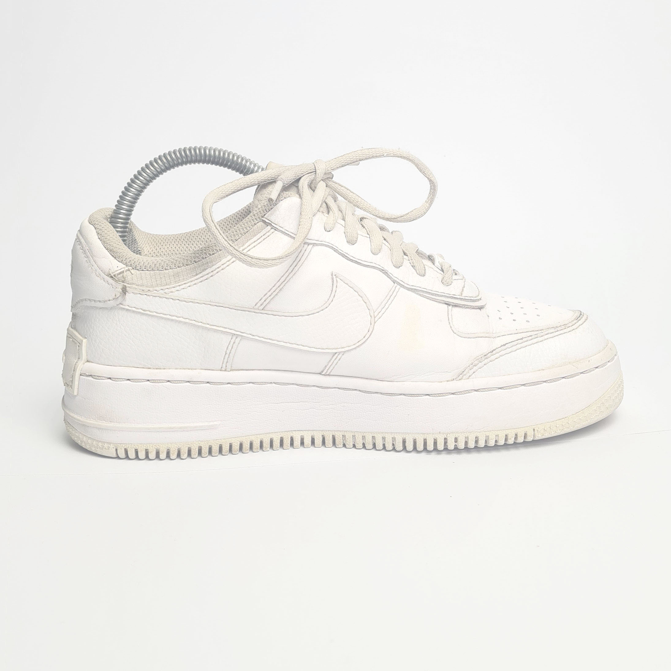 708a Nike Air Force 1 Low Shadow Triple White